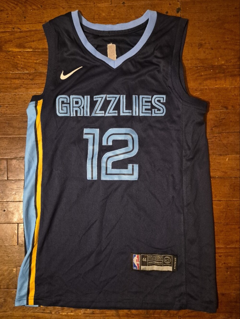 Memphis Grizzlies Ja Morant Mens Sz 44 Nike Swingman Jersey
